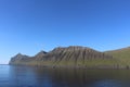 Faroe island mountains