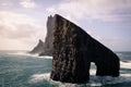 Drangarnir, a spectacular rock in the Faroe Islands