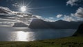 Faroe islands Kalsoy Royalty Free Stock Photo