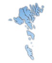 Faroe Islands map