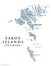 Faroe Islands political map
