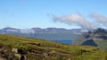 Faroe Islands, view of the fjord