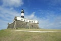 Farol da Barra Salvador Brazil Lighthouse Royalty Free Stock Photo