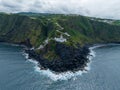 Farol do Arnel - Azores, Portugal Royalty Free Stock Photo