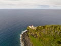 Farol do Arnel - Azores, Portugal Royalty Free Stock Photo