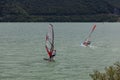 2017 windsurf world championship. Polish concurrent in action