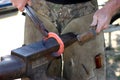 Farrier at work