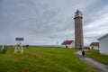Tourists at Lista lighthouse station..