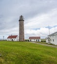 Tourists at Lista lighthouse station..