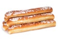 Fartons, typical pastries of Valencia Royalty Free Stock Photo