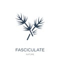 fasciculate icon in trendy design style. fasciculate icon isolated on white background. fasciculate vector icon simple and modern