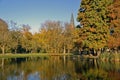 Fascinating autumn in Amsterdam Royalty Free Stock Photo