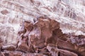 Fascinating beauty of the Wadi Rum desert near Aqaba city in Jordan