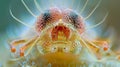 A fascinating closeup of a rotifers mouth revealing its tiny but powerful jaws used for grasping and shredding food. The