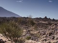 Fascinating rock formations on the volcano of Tenerife