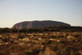 Fascinating shot of Uluru rock at sunrise, Northern Territory, Australia