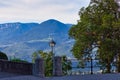 Fascinating South Tyrol. Mountains, valleys and panoramic views. Royalty Free Stock Photo