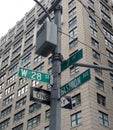 Fashion Avenue, Street Signs, New York City, USA