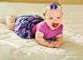 Fashion baby girl Royalty Free Stock Photo