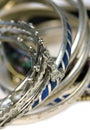 Fashion Bangles Royalty Free Stock Photo