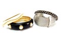 Fashion Bangles and Bracelets Royalty Free Stock Photo