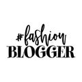 #fashion Blogger Royalty Free Stock Photo