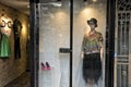 Fashion boutique shop window