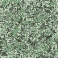 Fashion camo. Colorful camouflage vector pattern. Seamless fabric design
