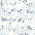 Fashion camo. Colorful camouflage vector pattern. Seamless fabric design