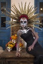 Fashion Catrina for the day of the dead