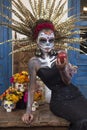 Fashion Catrina for the day of the dead