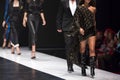 Fashion catwalk runway show models Royalty Free Stock Photo