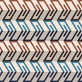 Fashion chevron pattern in brown retro colors Royalty Free Stock Photo