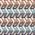 Fashion chevron pattern in brown retro colors Royalty Free Stock Photo