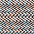 Fashion chevron pattern in brown retro colors Royalty Free Stock Photo