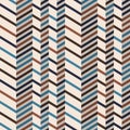 Fashion chevron pattern in brown retro colors Royalty Free Stock Photo