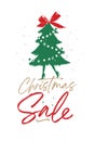 Fashion Christmas tree toy sale poster