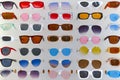 Fashion colored style eyeglasses. Eyewear summer glasses. Vision