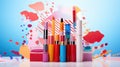 fashion cosmetic podium background