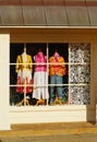 Fashion display window Royalty Free Stock Photo