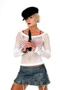 Fashion Diva Gangster Royalty Free Stock Photo