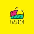 Fashion doodle icon