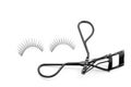 Fashion false eyelash with curler Royalty Free Stock Photo