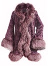 Fashion fur coat Royalty Free Stock Photo