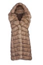 Fashion fur coat Royalty Free Stock Photo