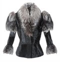 Fashion fur jacket Royalty Free Stock Photo