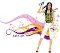 Fashion girl Royalty Free Stock Photo