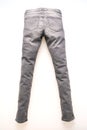 Fashion gray jeans for clothing