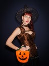 Fashion halloween witch