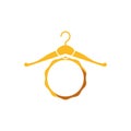 Fashion hanger symbol